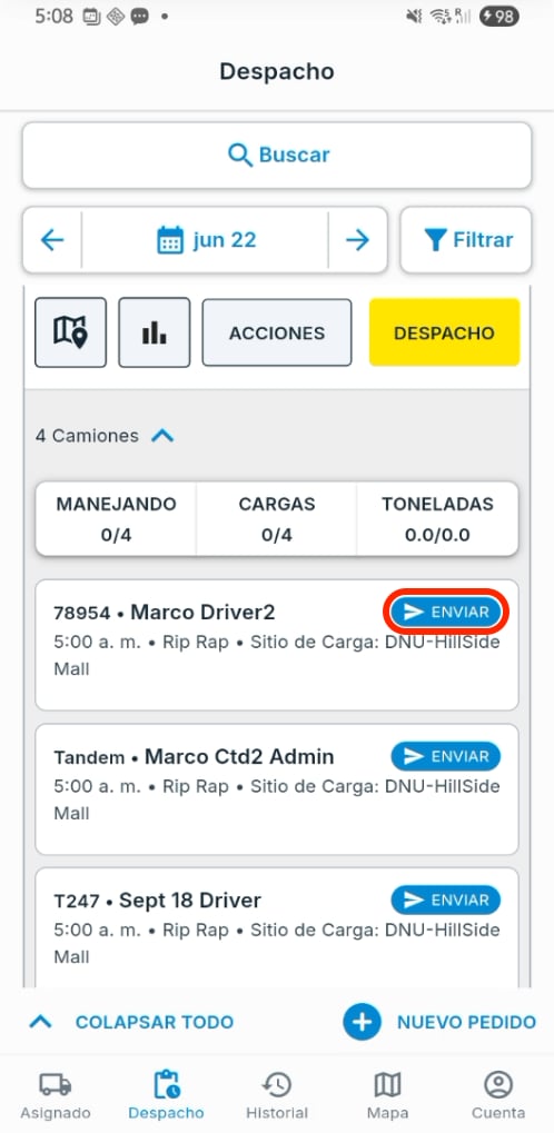 Enviar