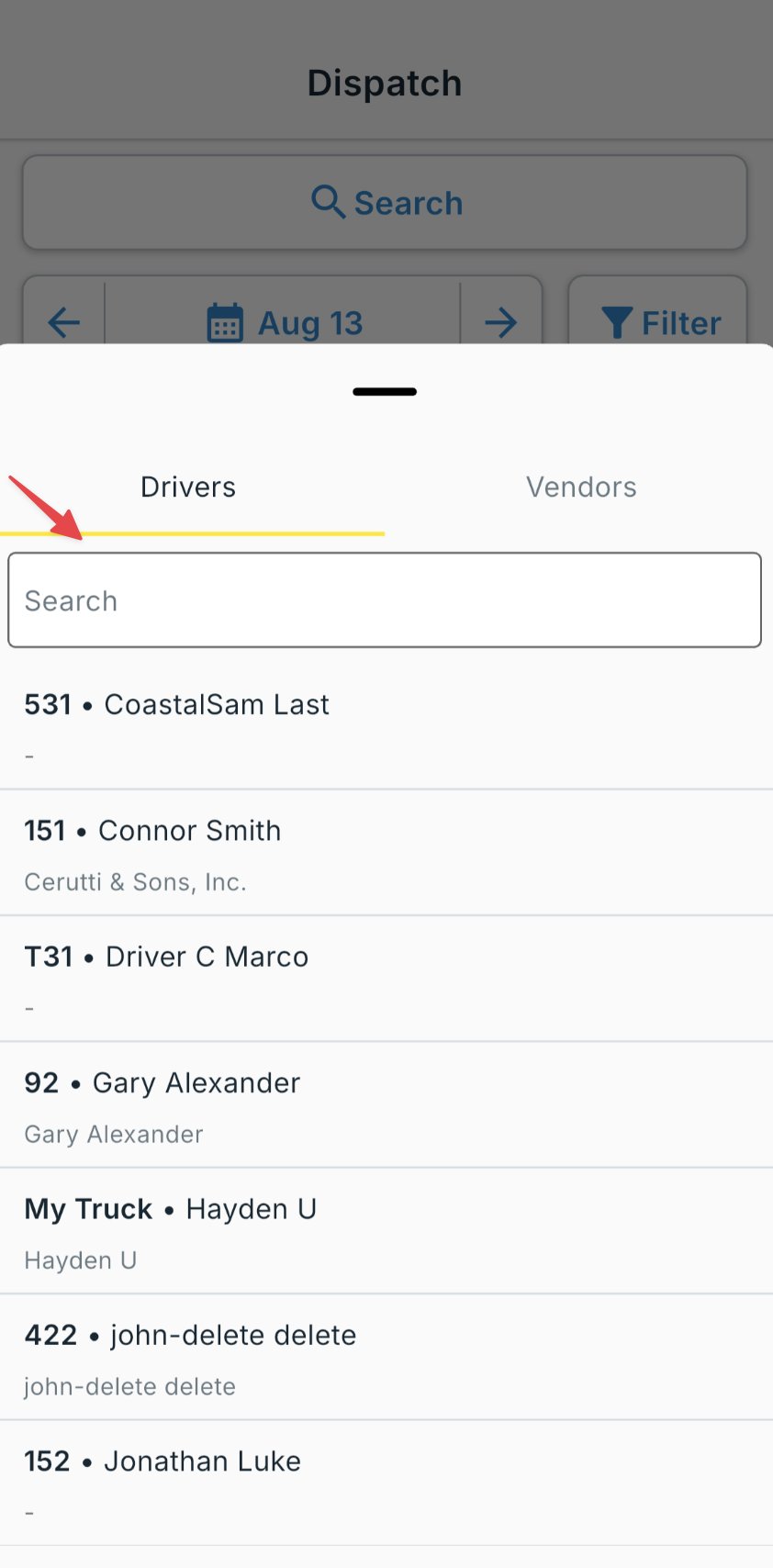 Pick driver